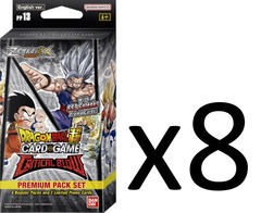 Dragon Ball Super Card Game DBS-PP13 CRITICAL BLOW Premium Pack Display (8 Premium Pack Sets)